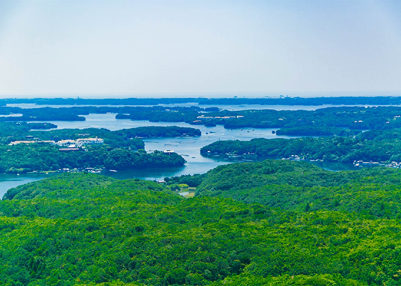 横山展望台からの英虞湾